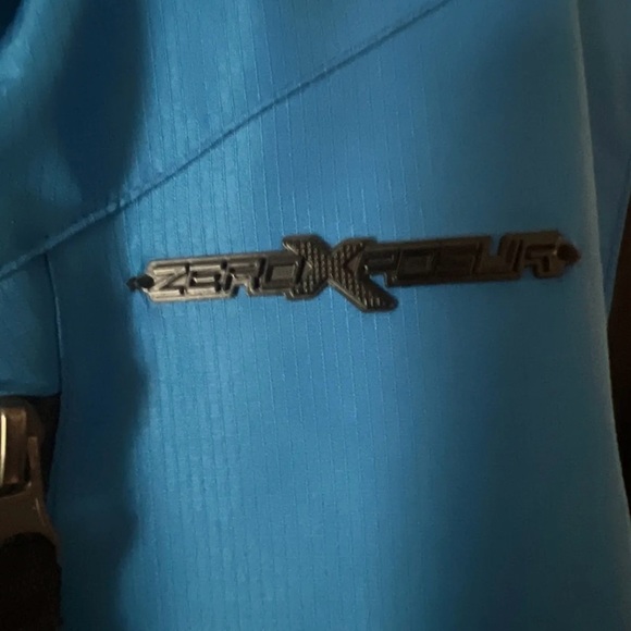 ZeroXposur Boys Light/Dark Blue Torque Systems Jacket Size 14/16 Removable Liner - Picture 5 of 8